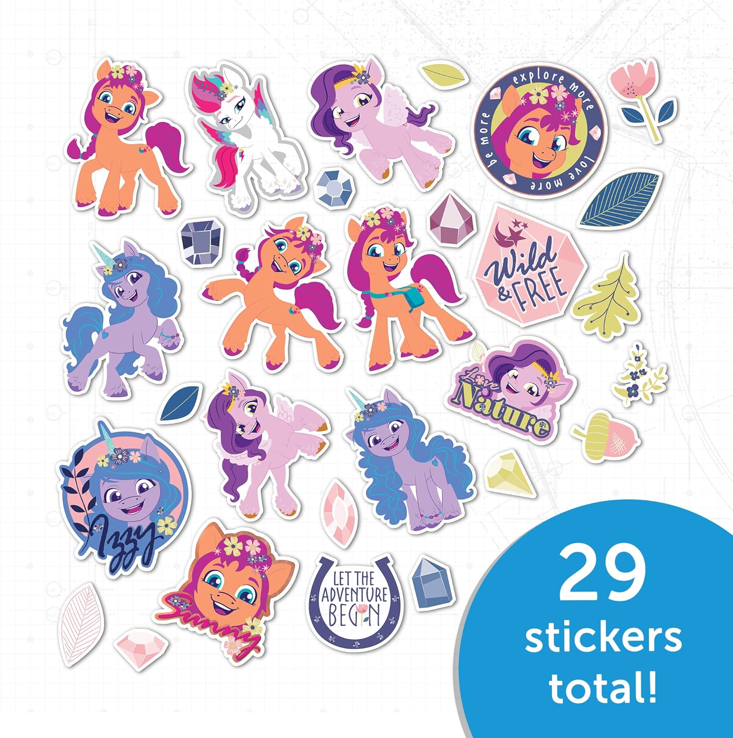 MLP: ANG Character and Object Vinyl Decal Sticker Set 2