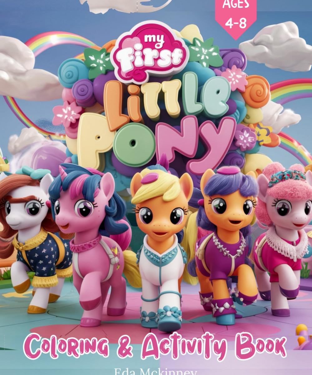 MLP Super Cute Fun Magical Activity Coloring Book 1