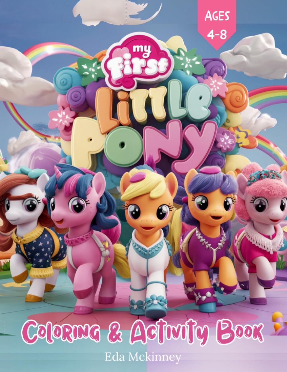 MLP Super Cute Fun Magical Activity Coloring Book 1