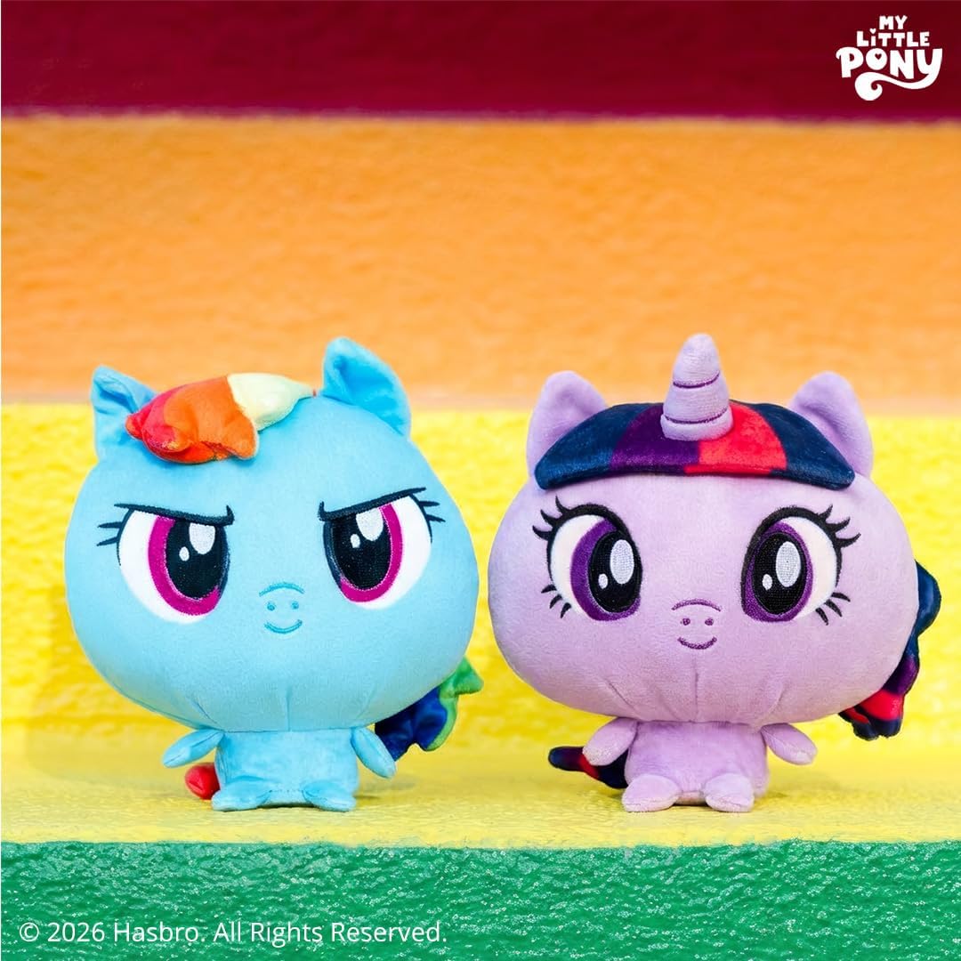 MLP Rainbow Dash TeeTurtle Cloudheads 5-Inch Plush Toy 3
