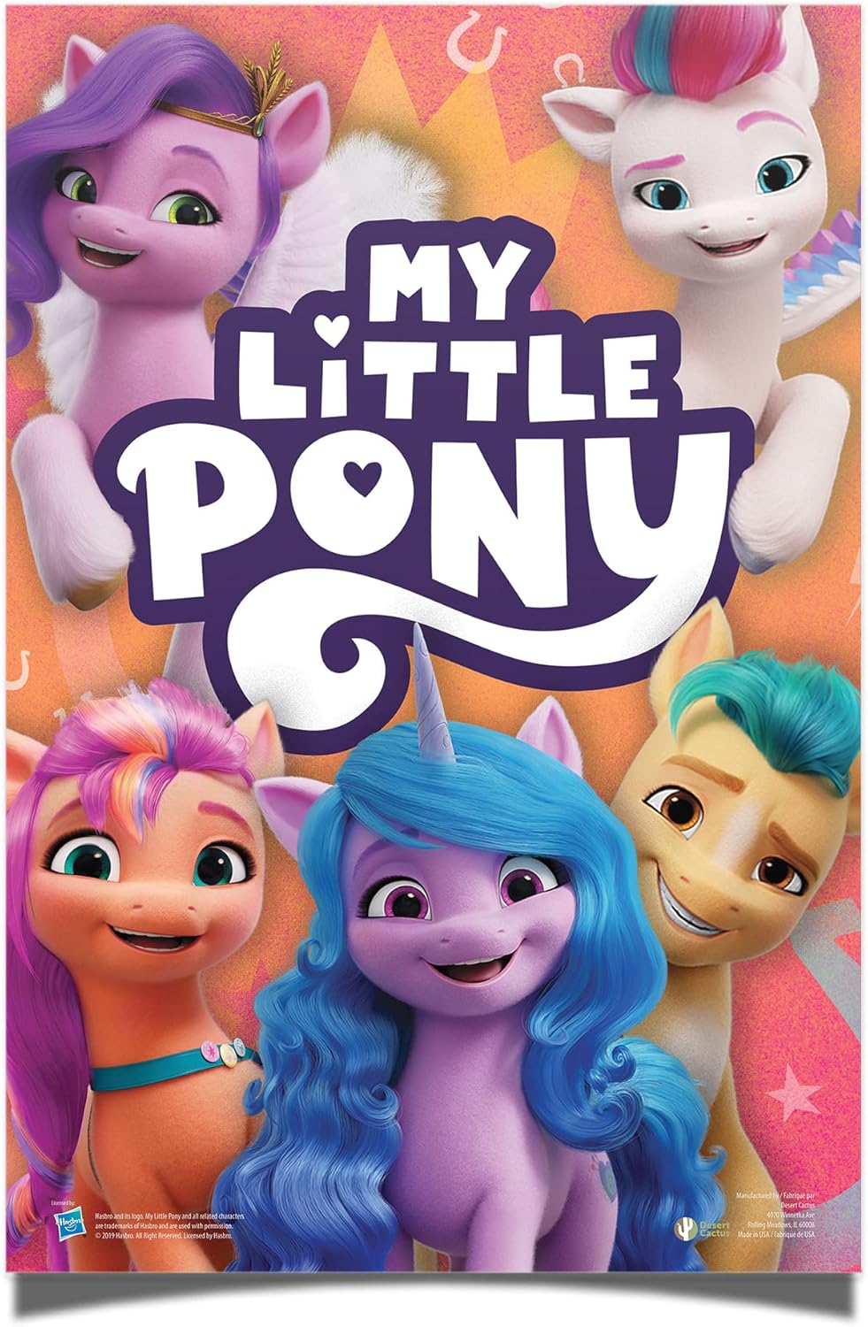 MLP: ANG The Maine 5 Official Office Décor Poster 1