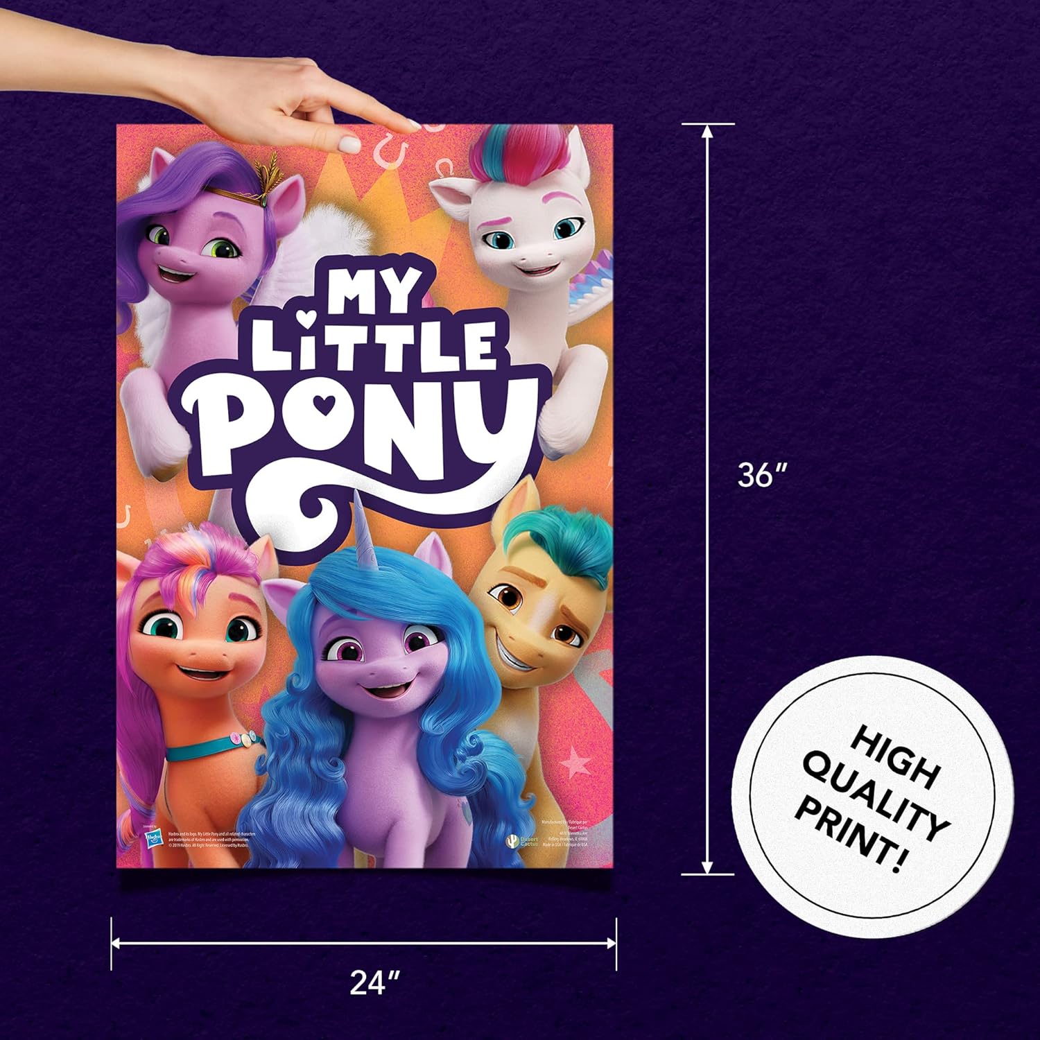 MLP: ANG The Maine 5 Official Office Décor Poster 3