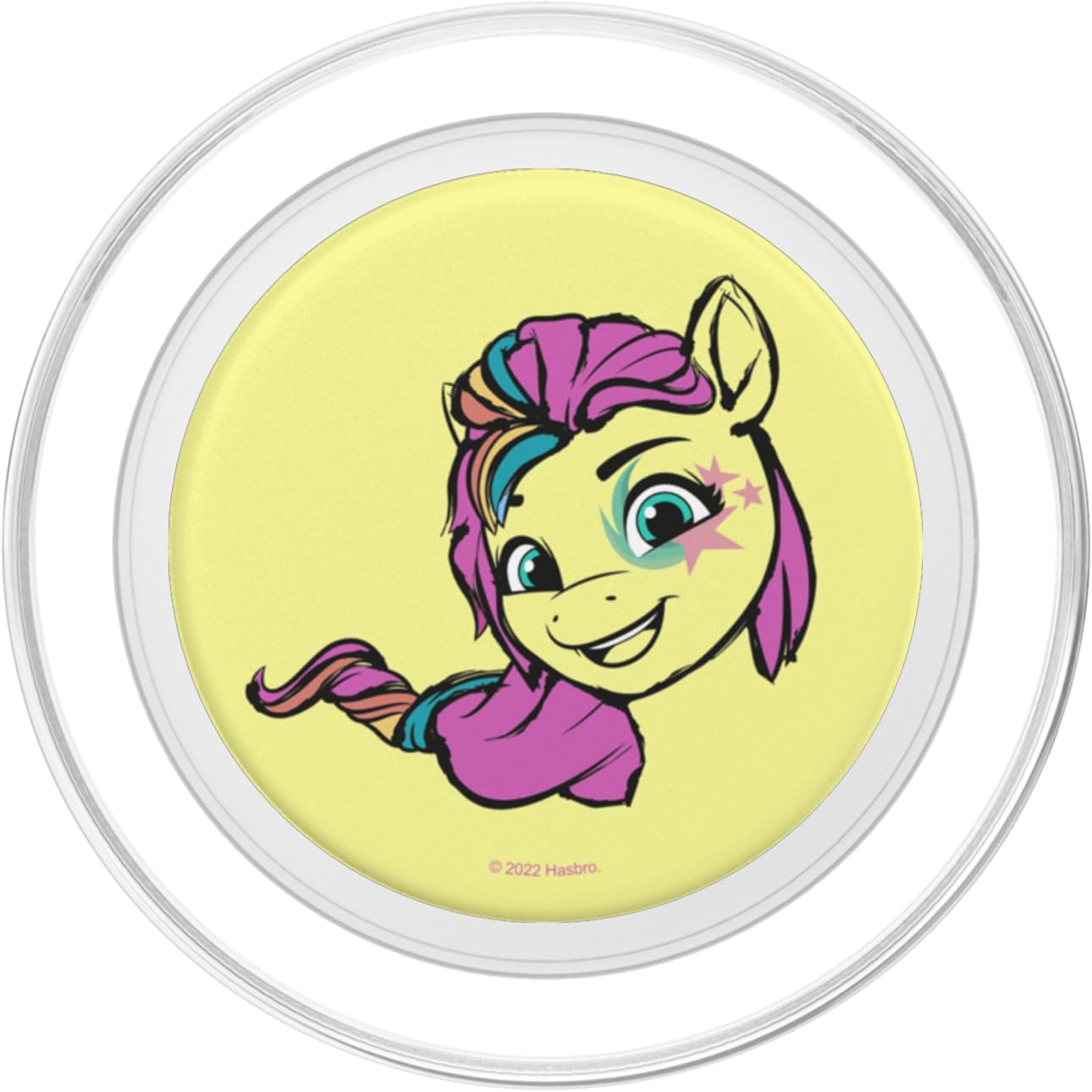 MLP: ANG Sunny Big Face Sketch V4 PopSockets MagSafe PopGrip 2