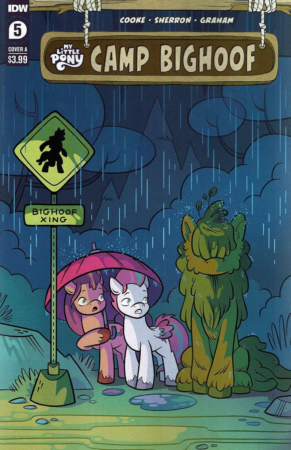 MLP: TYT Camp Bighoof #5A (a Bigfoot Tribute Story) Comic Book 1