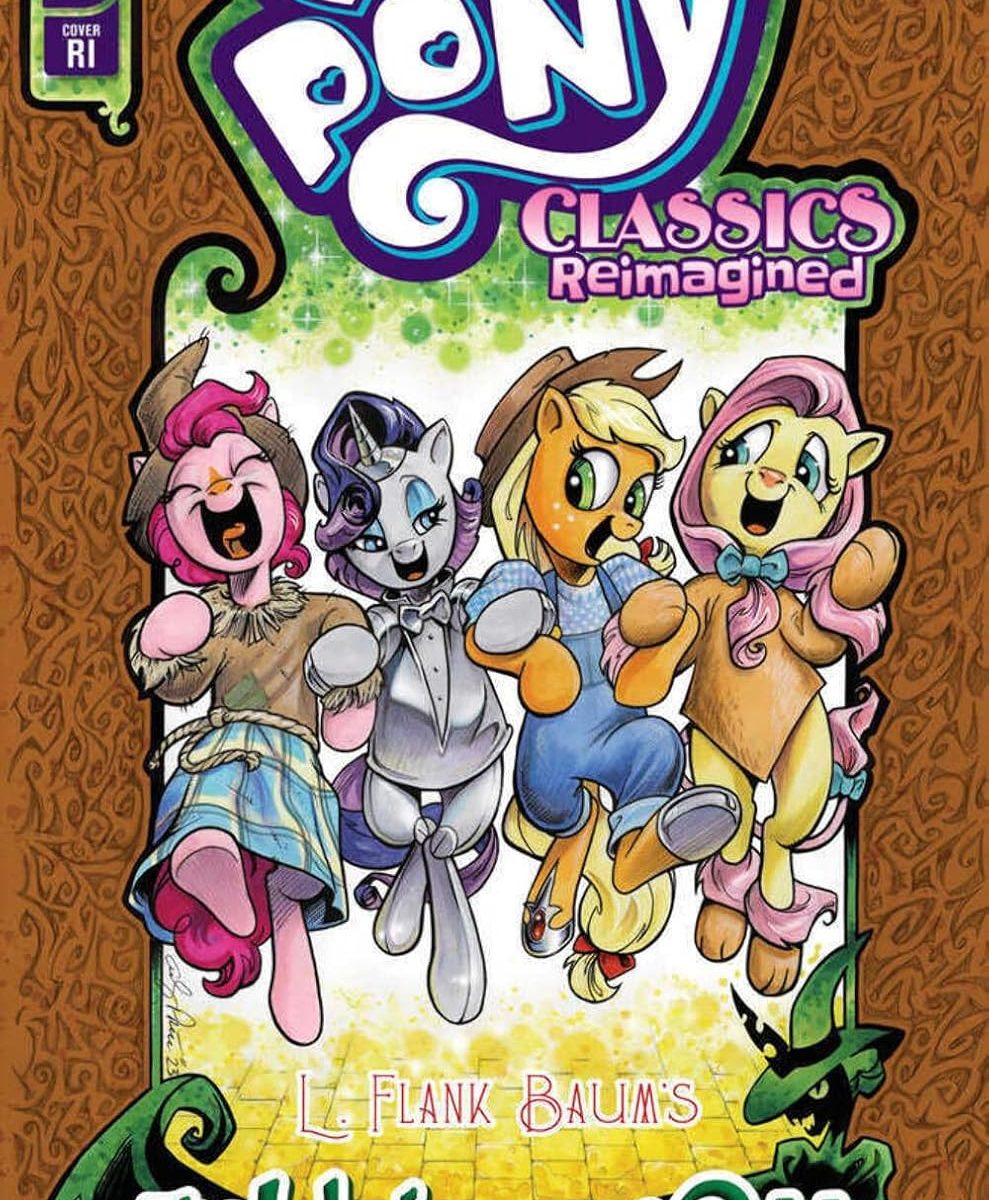 MLP Classics Reimagined-The Unicorn of Odd #4C Variant Wizard of Oz Tribute Comic Book