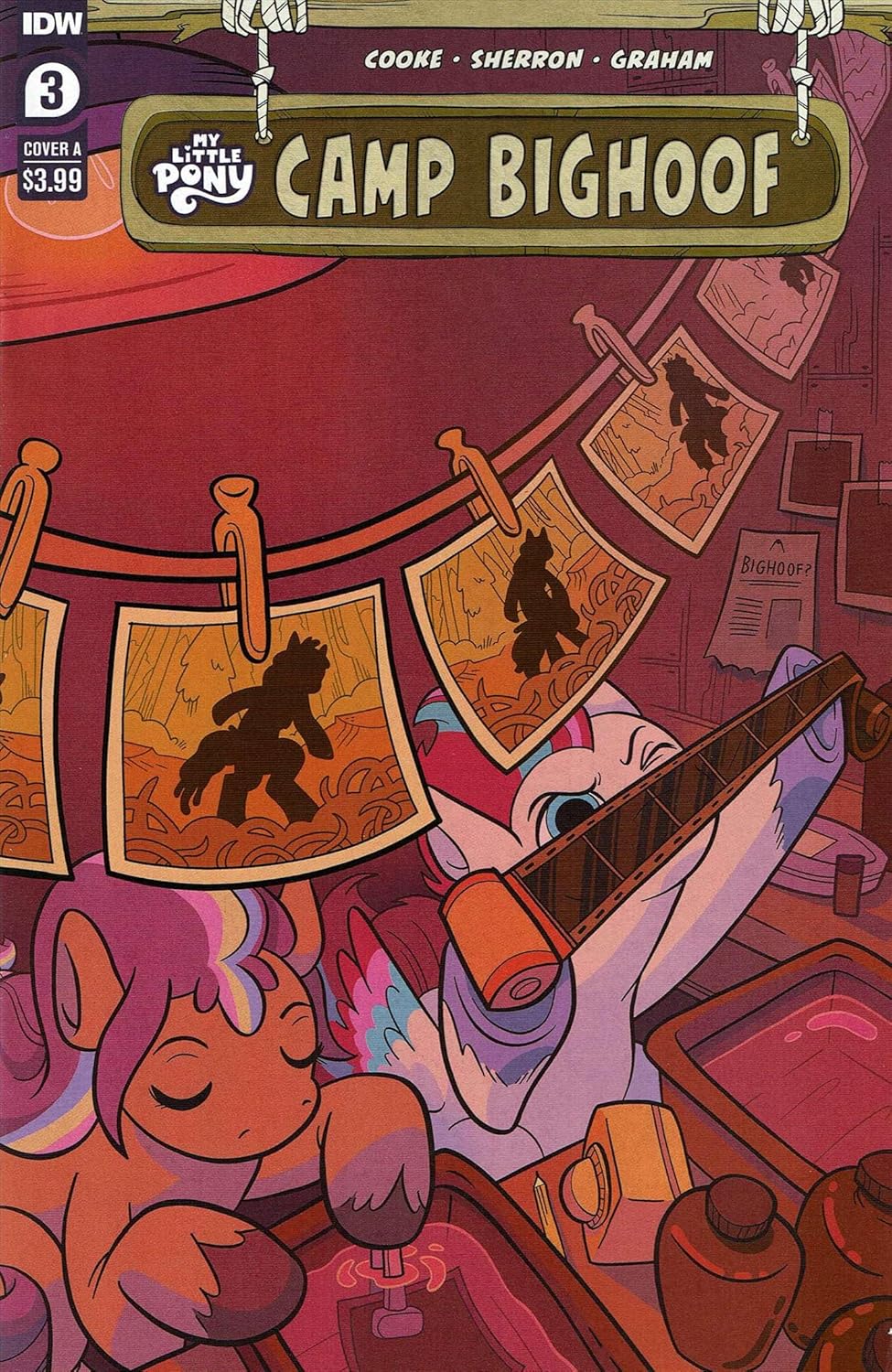 MLP: TYT Camp Bighoof #3A A Bigfoot Tribute Story Comic Book