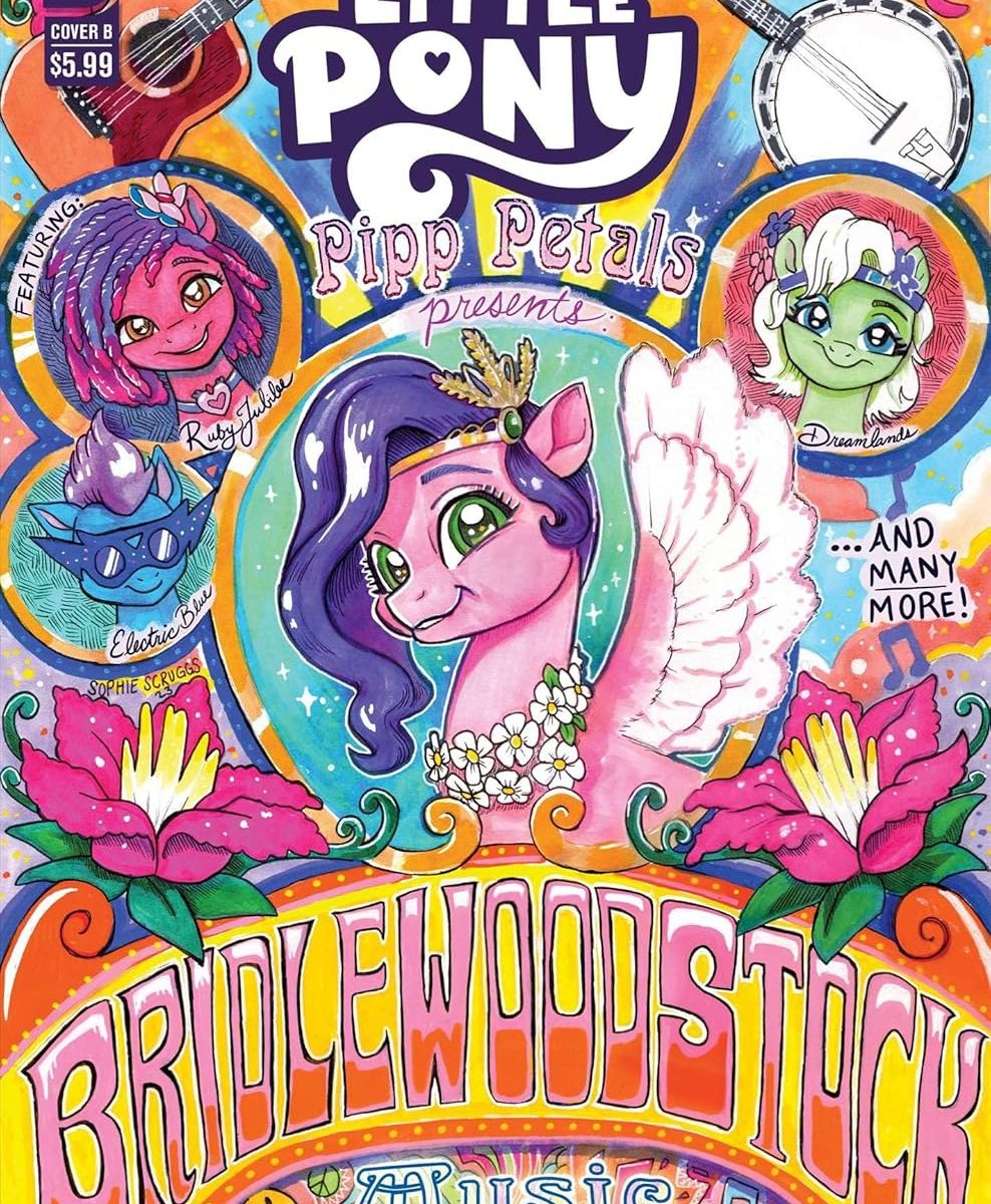 MLP: MYM Bridlewoodstock #1B A Woodstock Tribute Comic Book 1