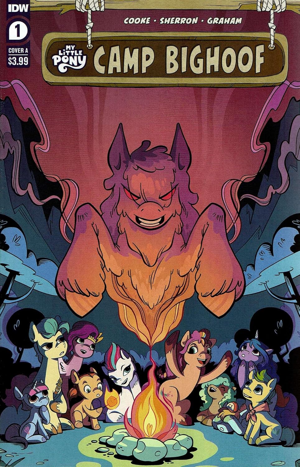 MLP: TYT Camp Bighoof #1A VF/NM A Bigfoot Tribute Story Comic Book