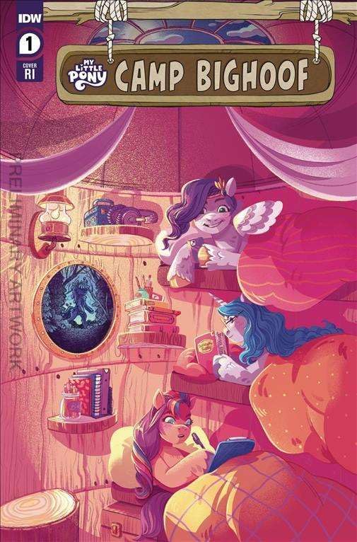 MLP: TYT Camp Bighoof #1D A Bigfoot Tribute RI 1:10 Variant Comic Book