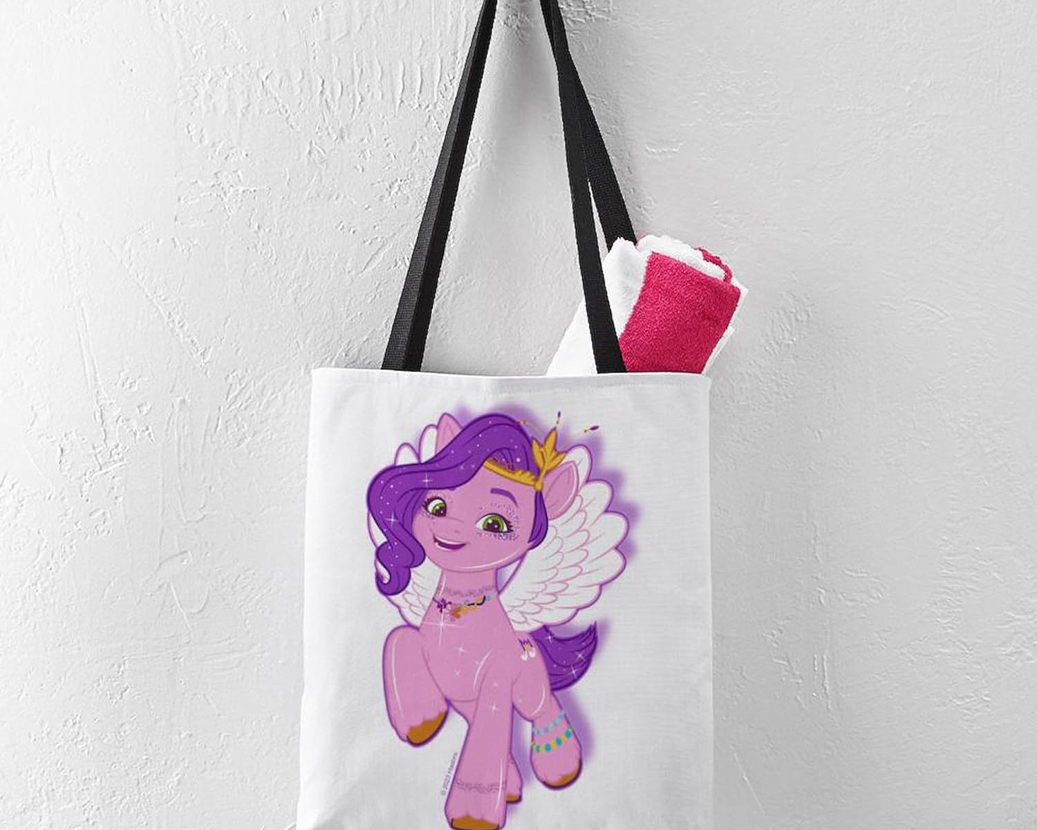 MLP: MYM Pipp Petals Trotting Polyester Tote Bag 2