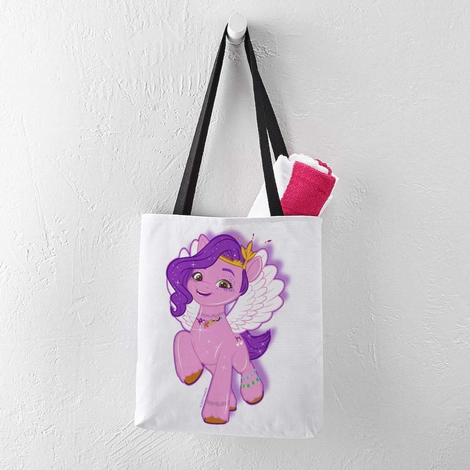 MLP: MYM Pipp Petals Trotting Polyester Tote Bag 2