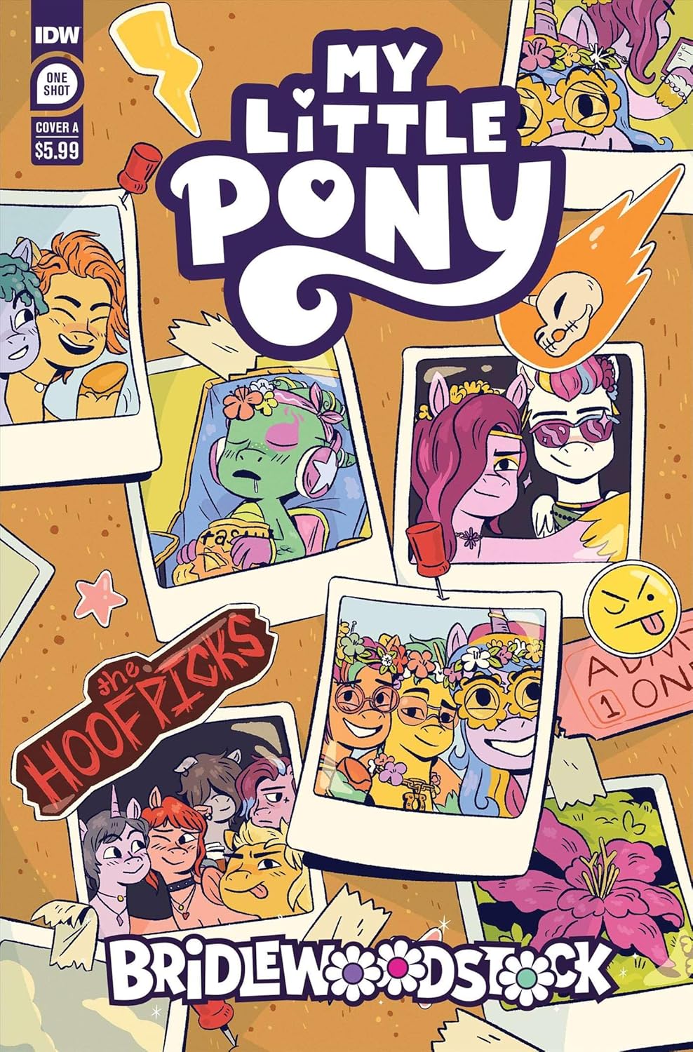 MLP: TYT Bridlewoodstock #1A Woodstock Tribute Comic Book