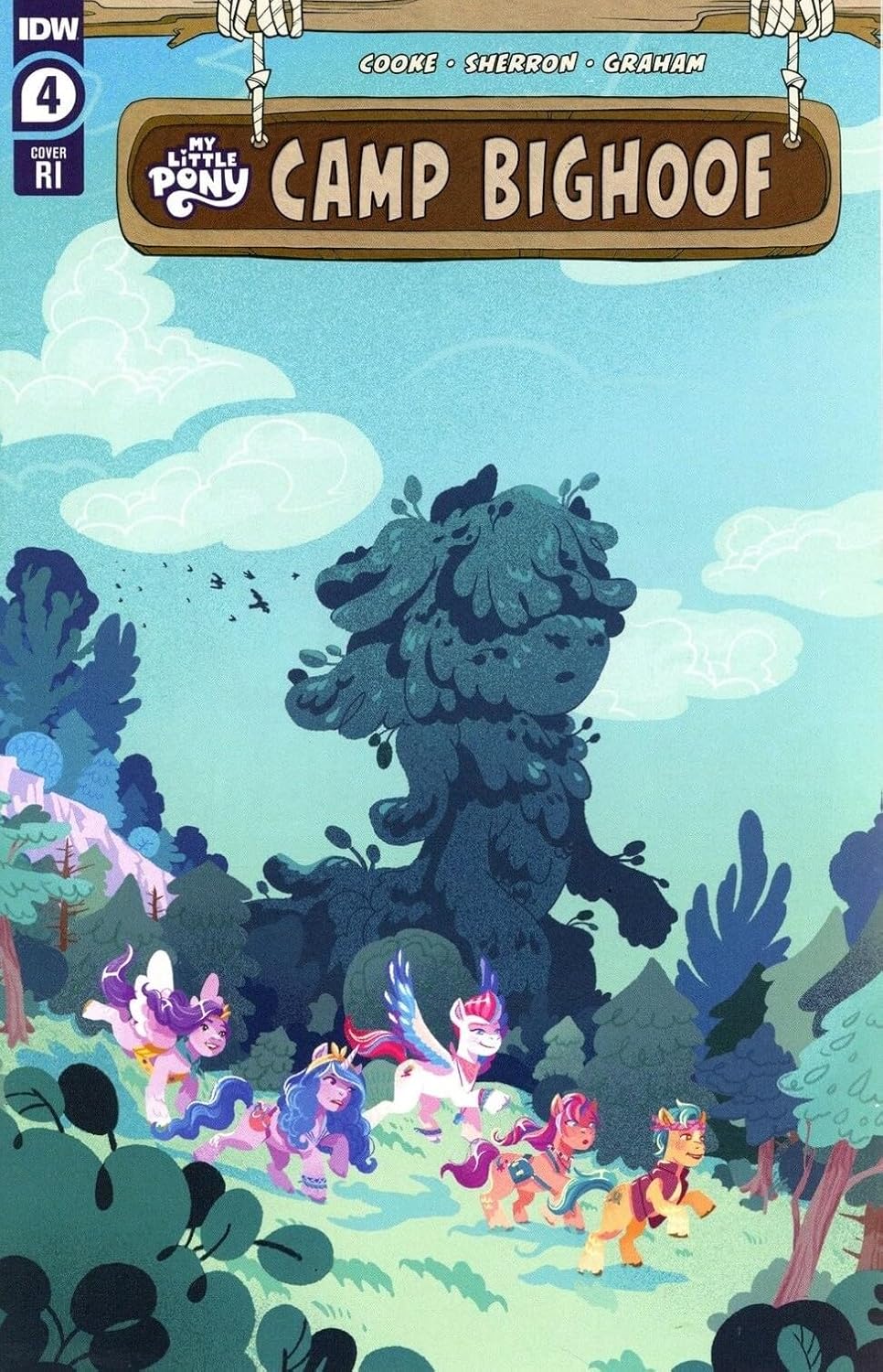 MLP: TYT Camp Bighoof #4C Bigfoot Tribute Story Comic Book