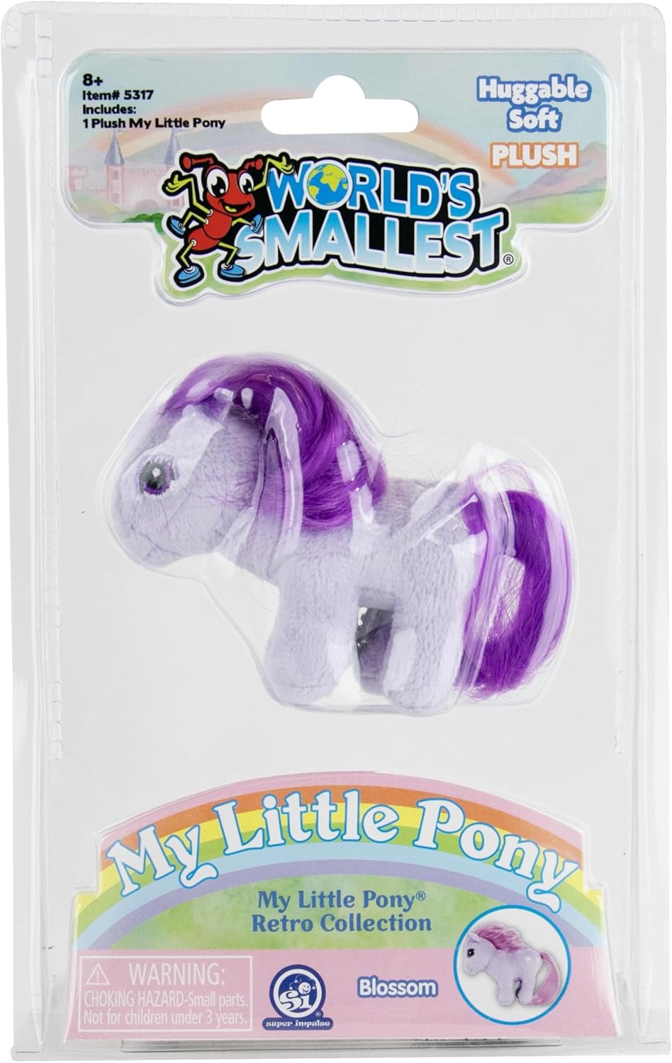 MLP Retro Miniature Blossom Plush Toy