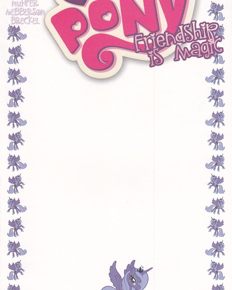 MLP: FIM Princess Luna #7D Blank Frame Variant Comic Book