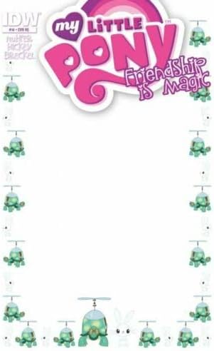 MLP: FIM Tank and Angel #14D RE Blank Frame Comic Book