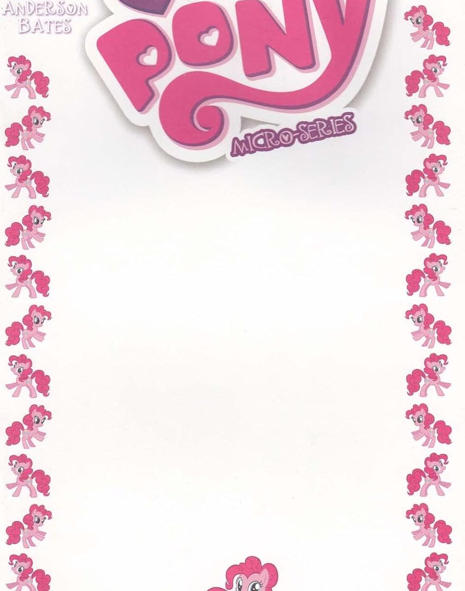 MLP: FIM Pinkie Pie #5I RE Blank Frame Comic Book