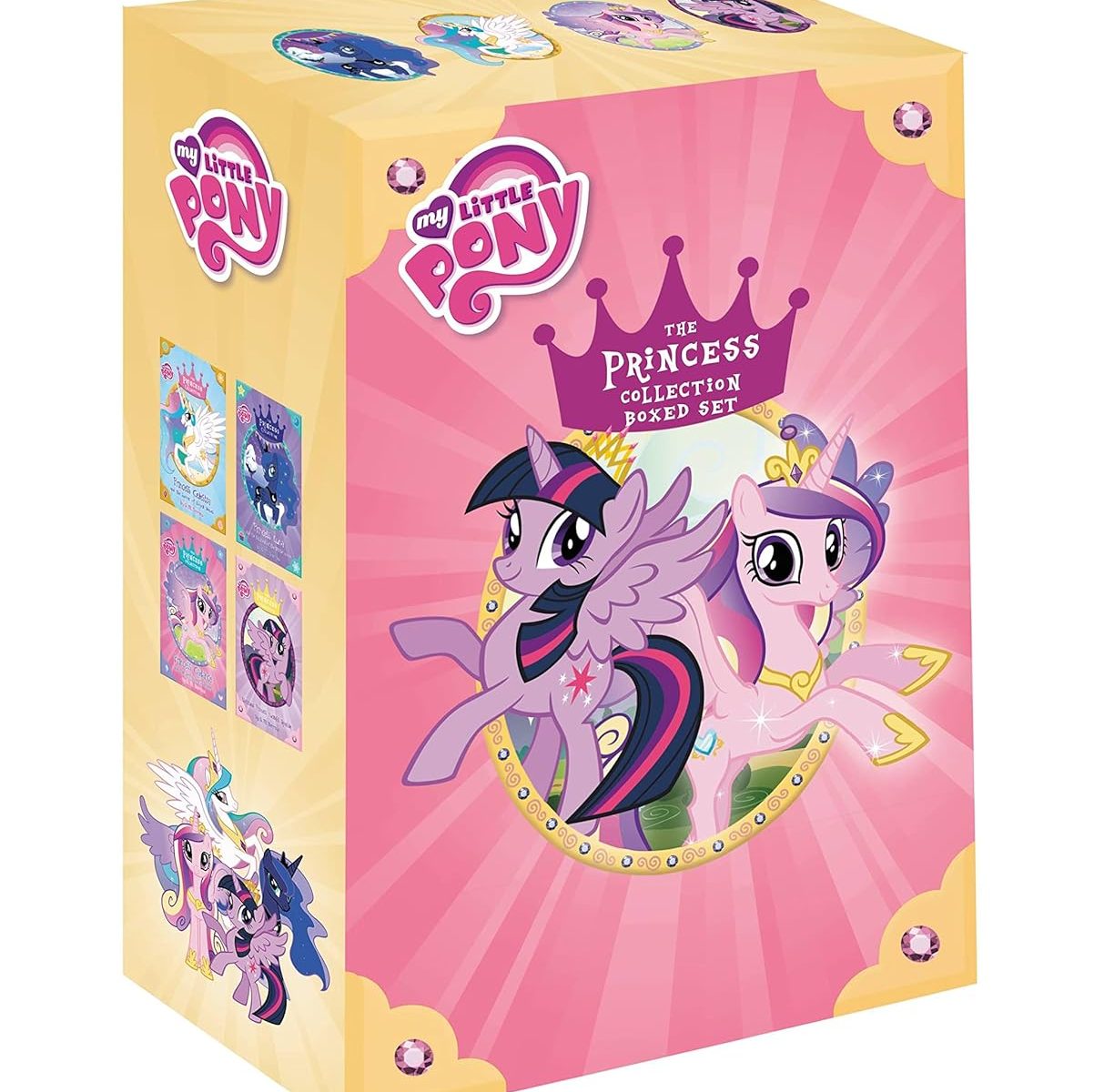 MLP The Princess Collection Boxed 4-Peace Story Book Set