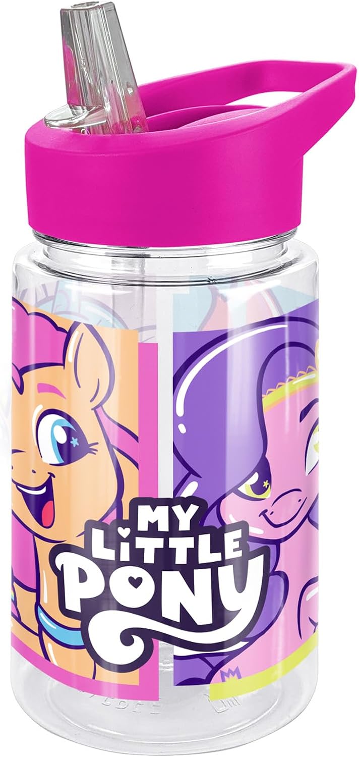MLP: MYM Tritan Plastic Water Bottle with Straw Lid and Handle 1