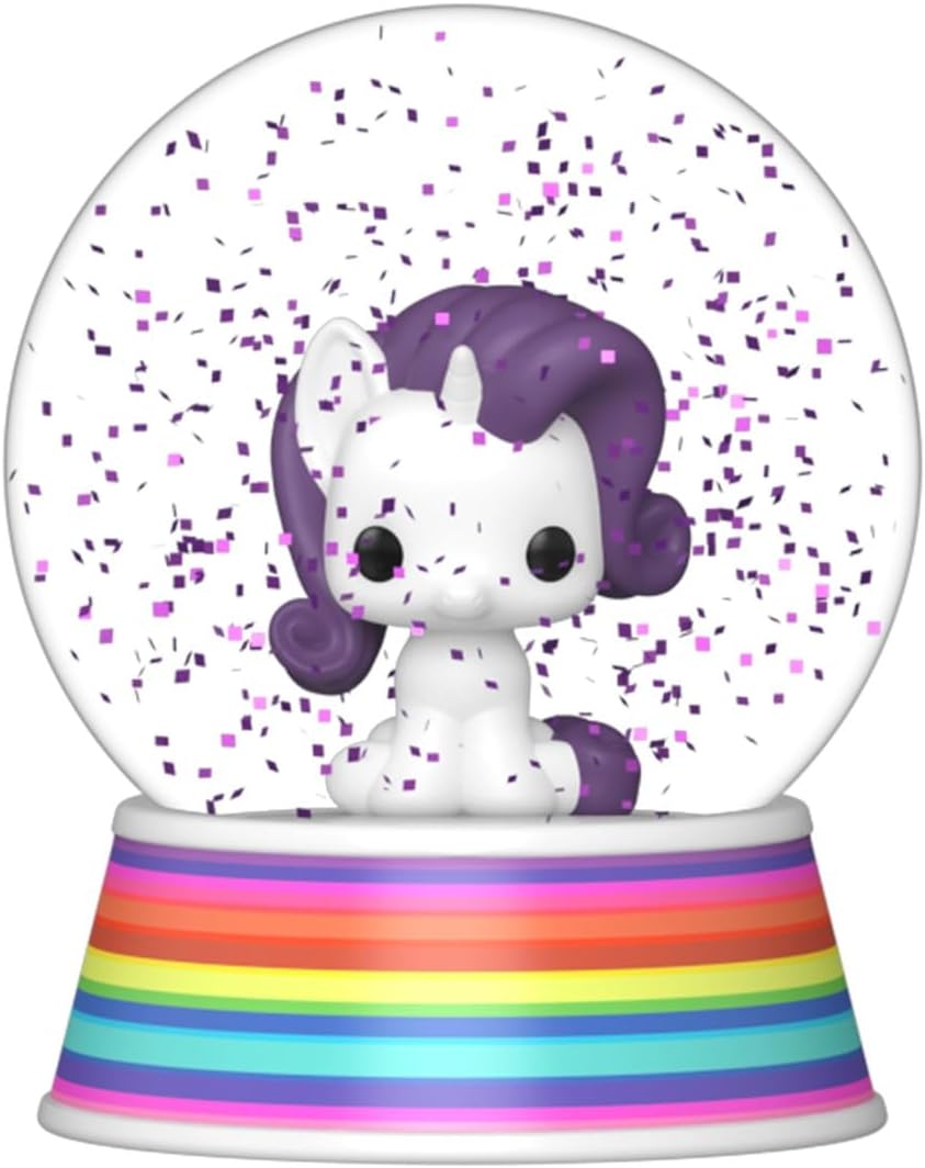 MLP Rarity Funko Pop! Mini Glitter Snow Globe 2