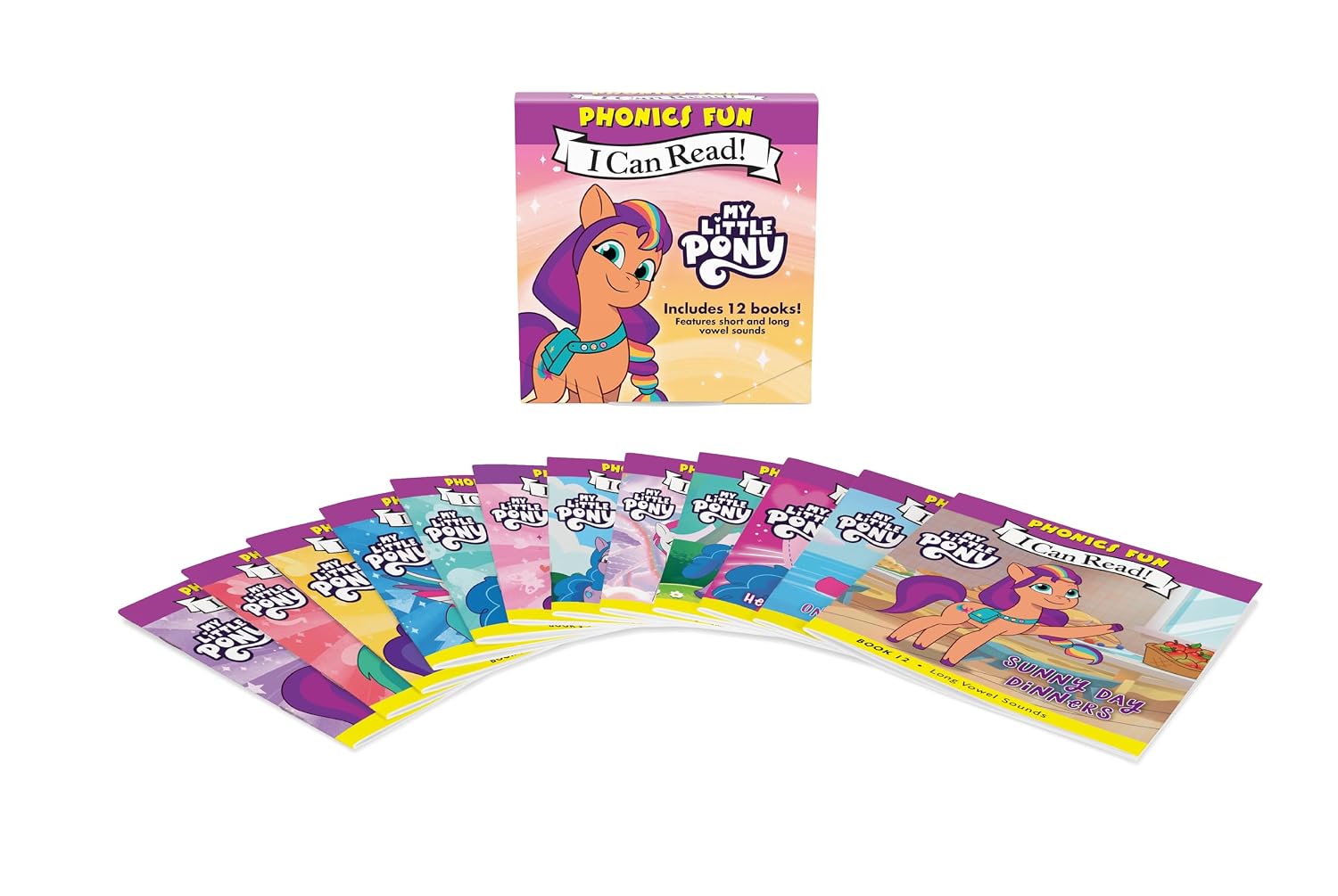 MLP: TYT 12-Book Phonics Fun (I Can Read Phonics Fun) Pack Bundle 2