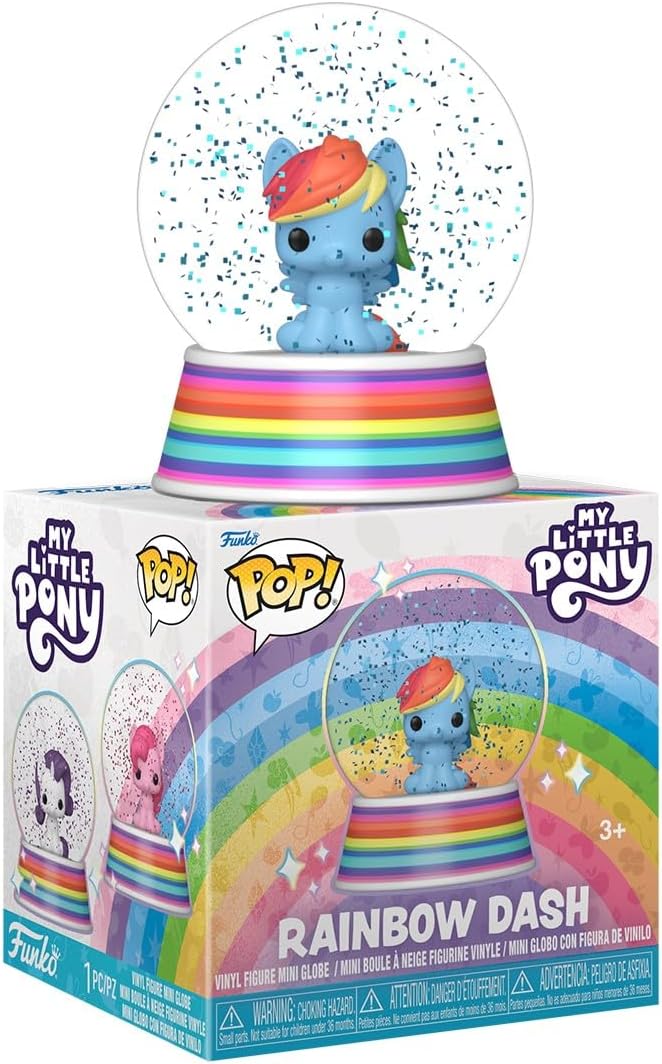 MLP Rainbow Dash Funko Pop! Classic Snow Globe 1