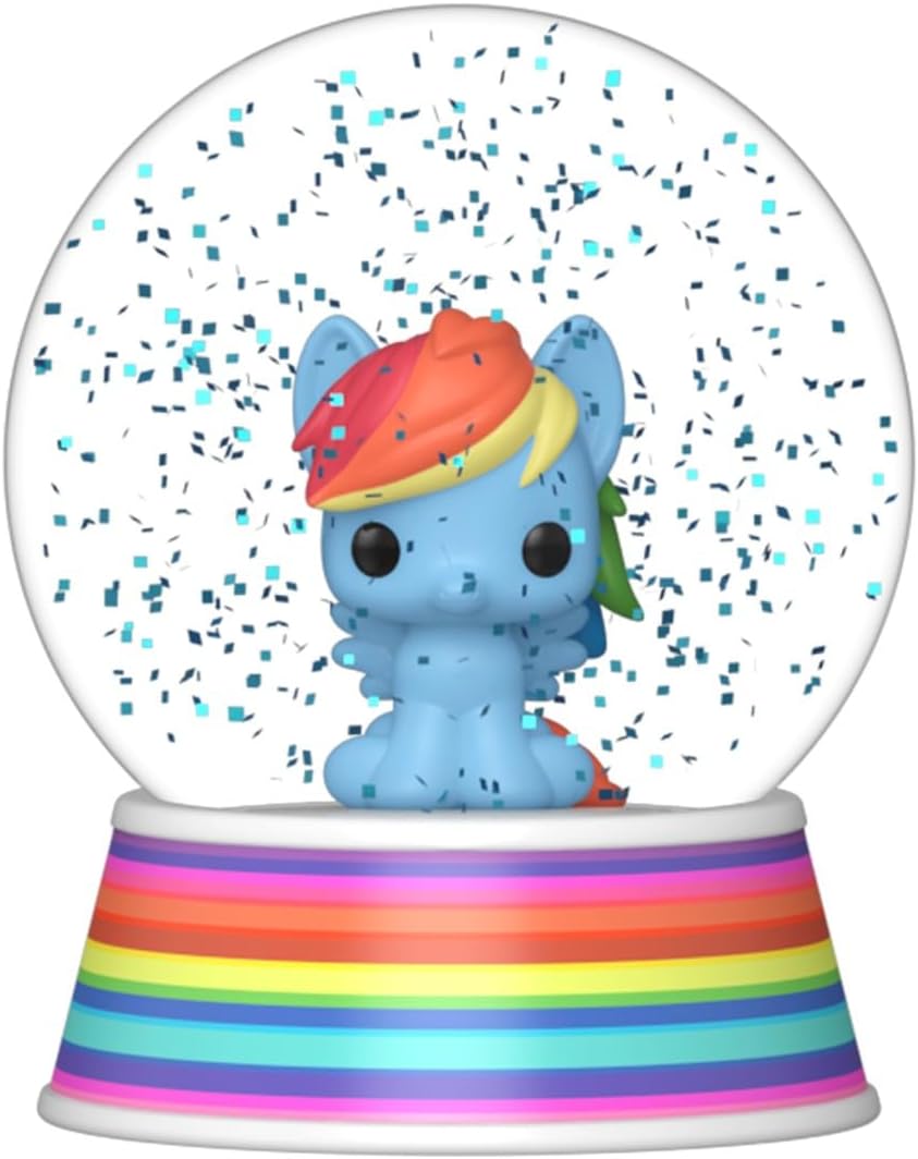 MLP Rainbow Dash Funko Pop! Classic Snow Globe 2