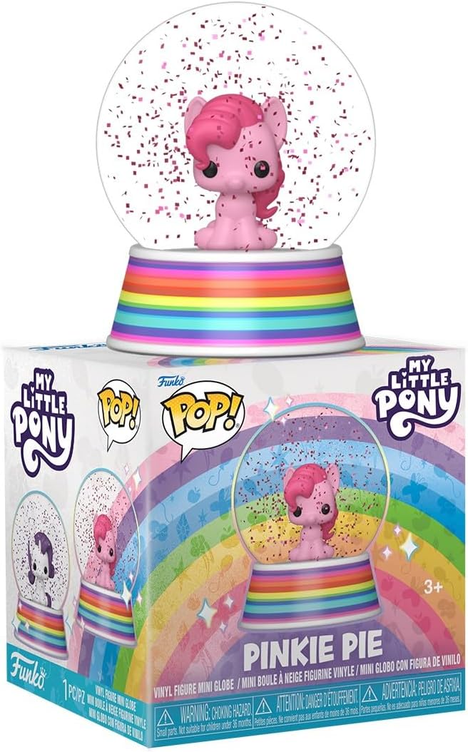 MLP Pinkie Pie Funko Pop! Mini Glitter Snow Globe 1