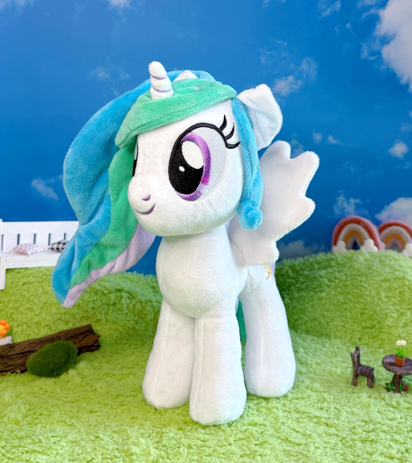 MLP: FIM Filly Princess Celestia Plush Toy 3