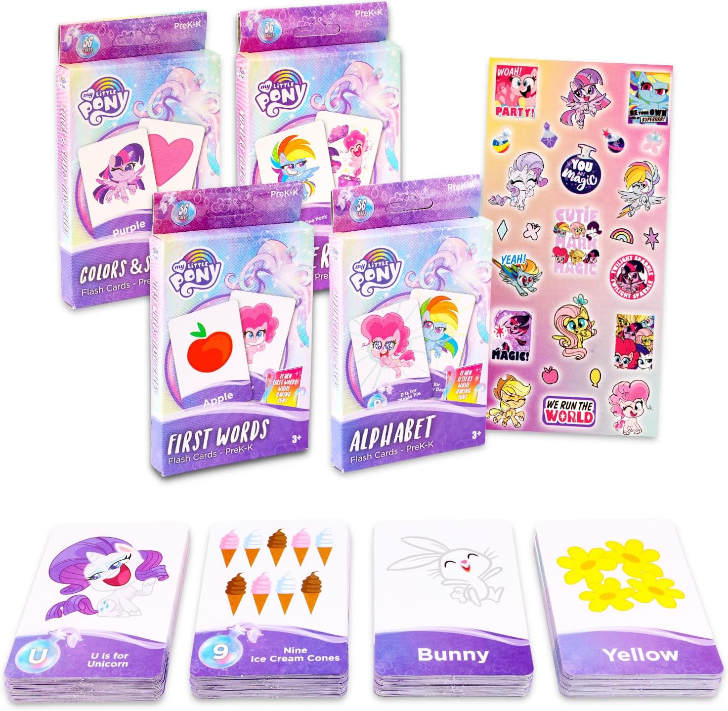 MLP:PL Early Learning Flash Cards Set