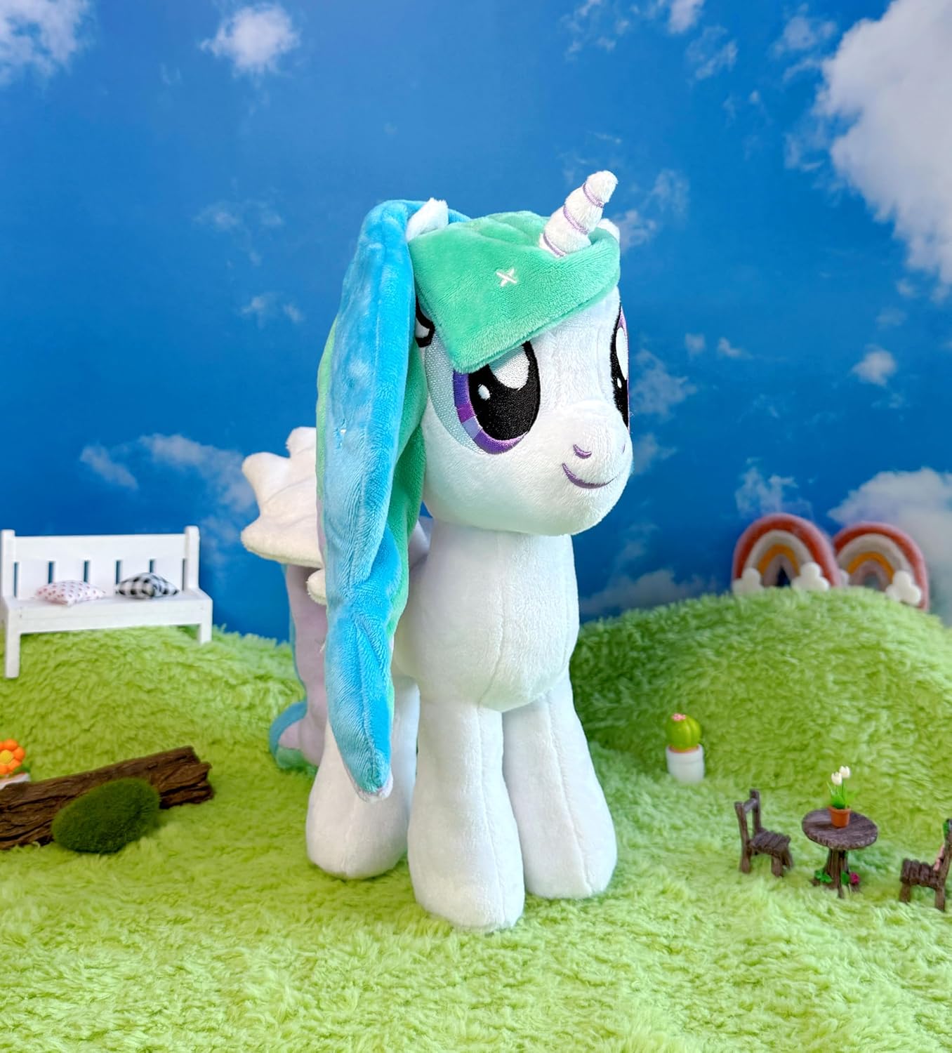 MLP: FIM Filly Princess Celestia Plush Toy 4