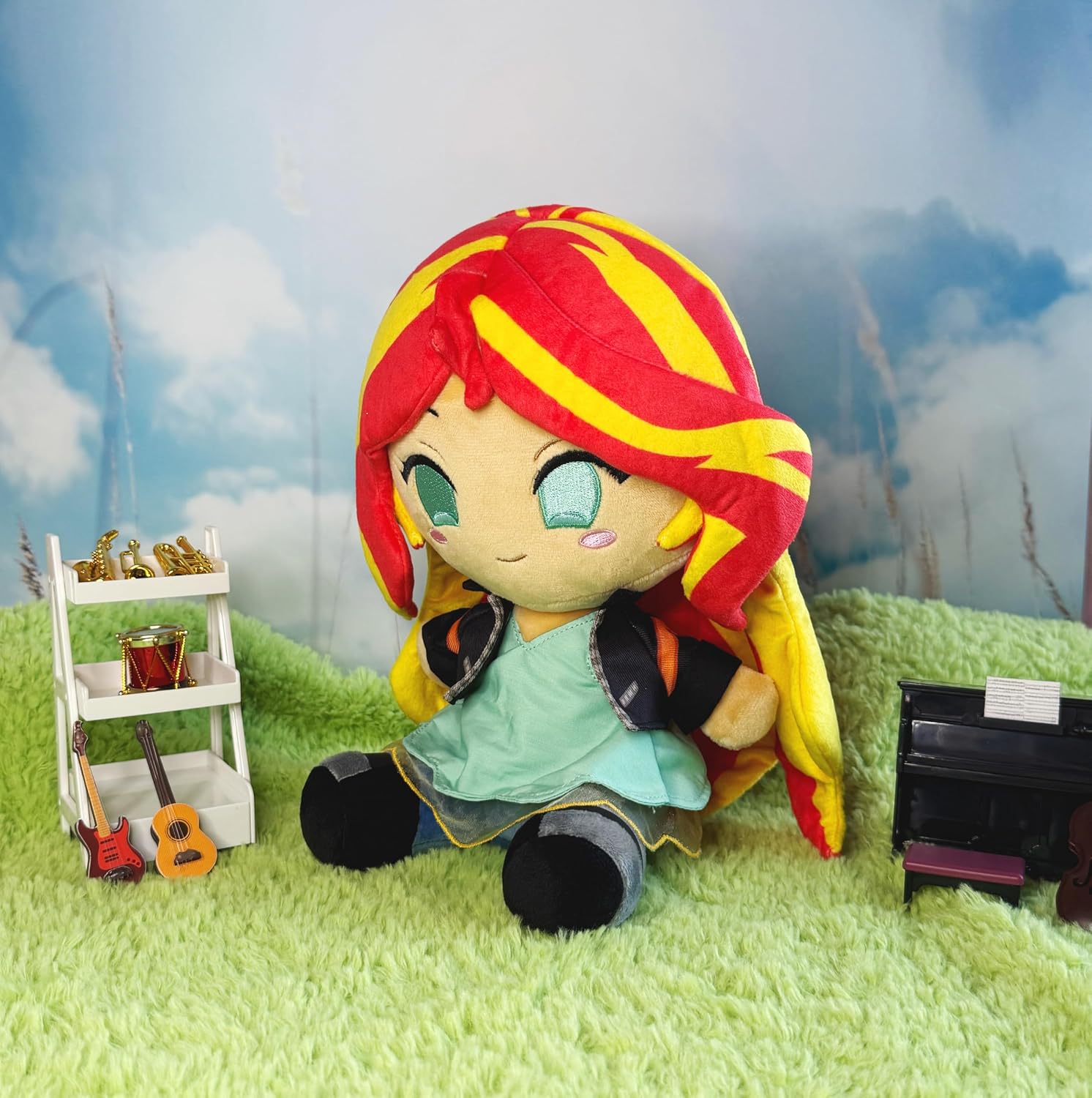 MLP: EG Sunset Shimmer Plush Doll Toy 2