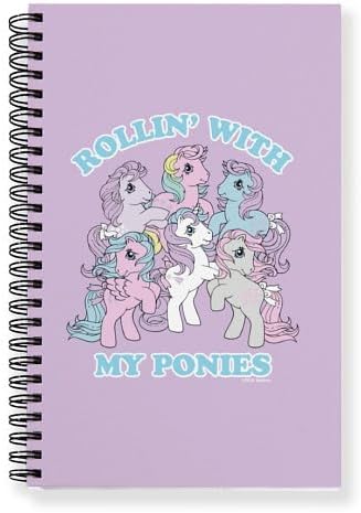 MLP Retro Rollin' With Ponies Spiral Notebook 1