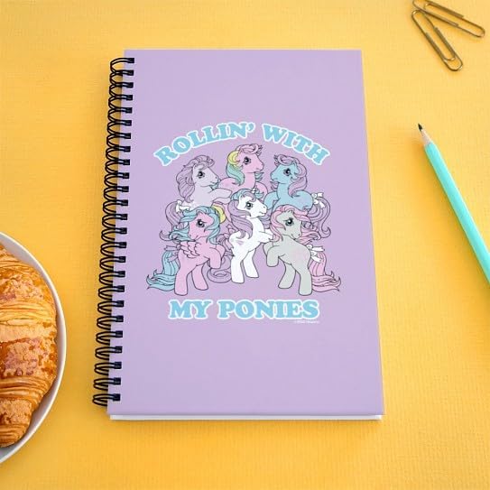 MLP Retro Rollin' With Ponies Spiral Notebook 2