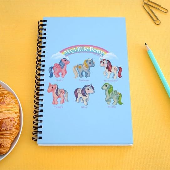 MLP Retro Unicorn and Pegasus Ponies Journal Notebook 2