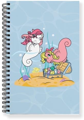 MLP Retro Sea Treasure Spiral Bound Journal Notebook 1